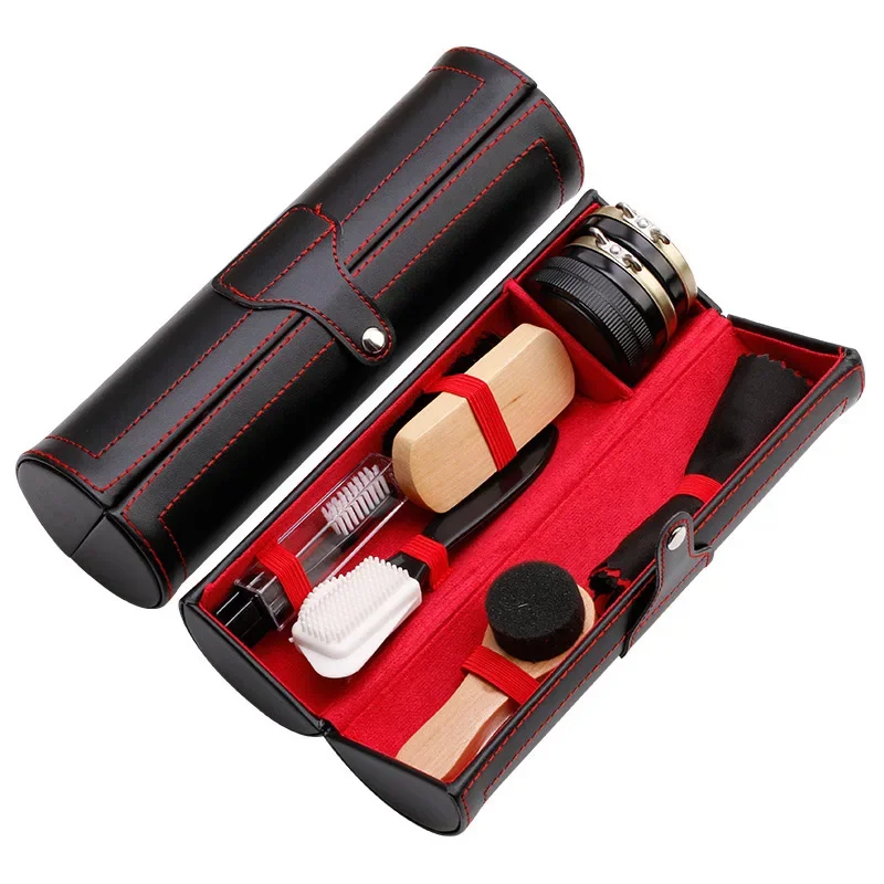 Sneaker Care Kit - Professionele schoenenverzorgingsset Snelpoets lederen schoenborstelreinigingsset Houd