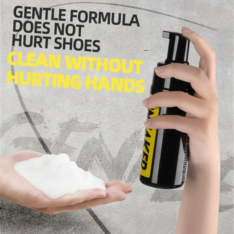 Sneaker Care White - Sportschoen Schuimreiniger Kit Stomerij Spray voor