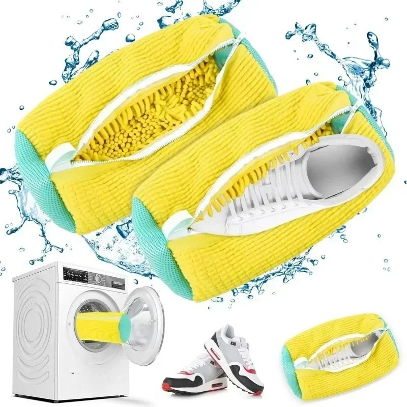 Sneaker Cleaner - Herbruikbare schoenwasmachinezak voor sneakers, tennisschoenen, vlekbestendig,