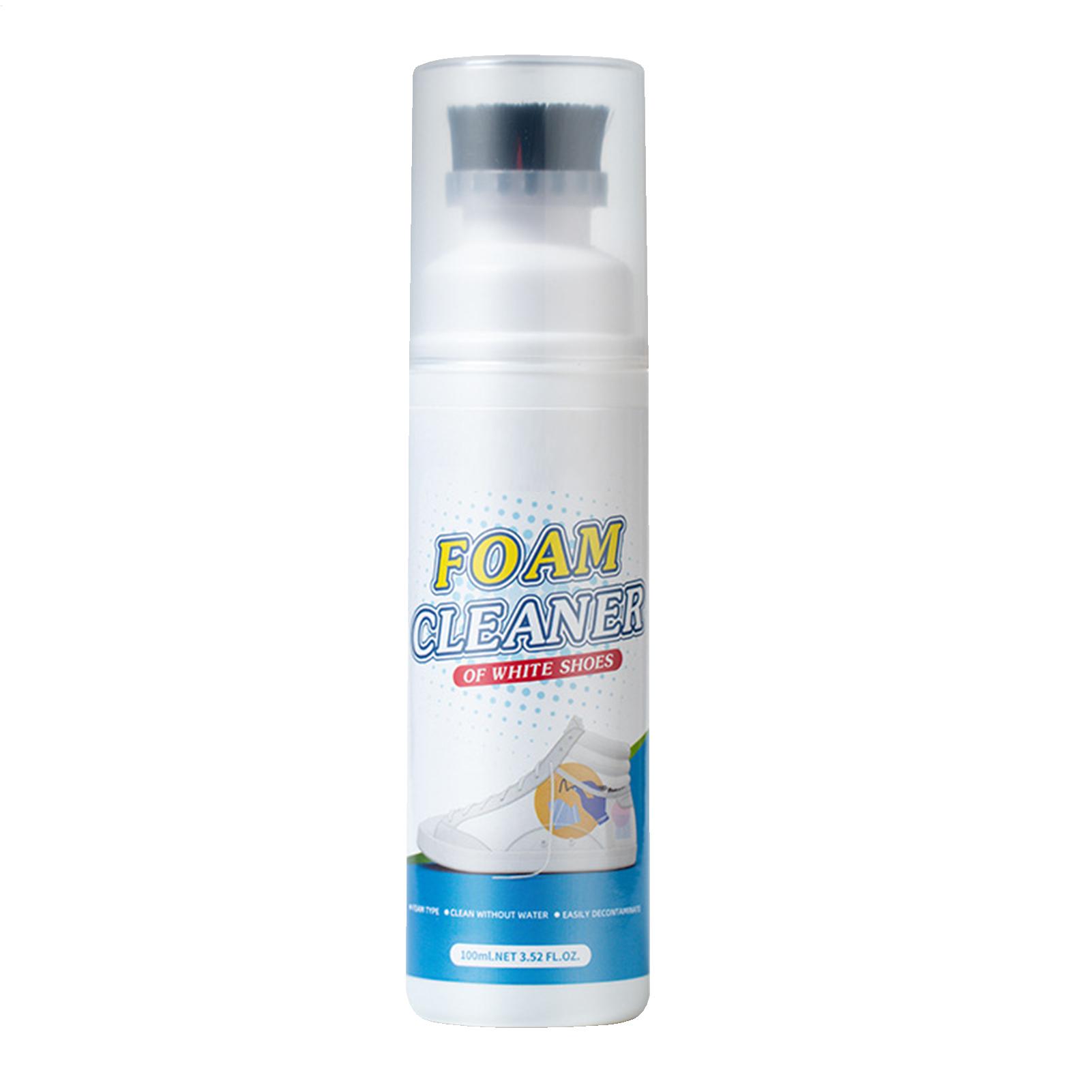 Sneaker Cleaner - Schoenschoonmaakmiddel 100ml Schuimreiniger voor witte schoenen,