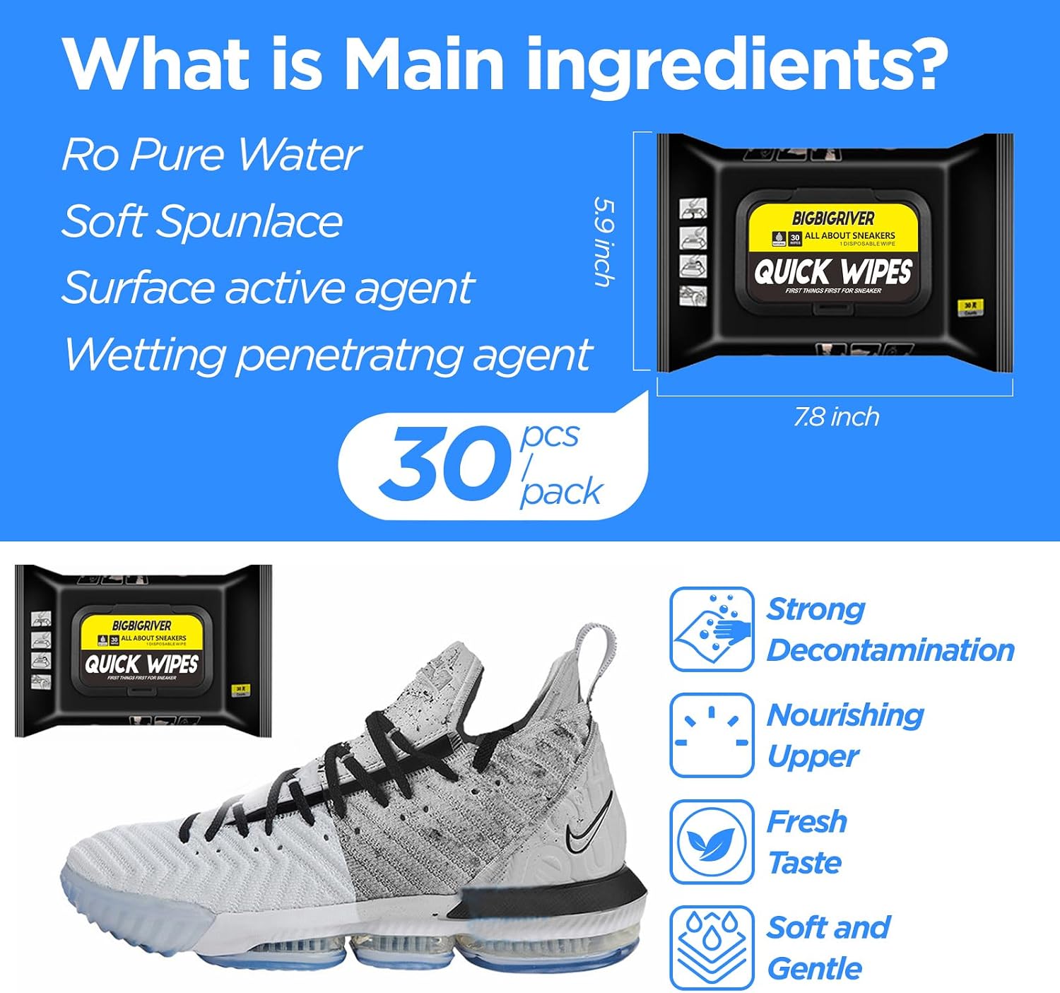 Schoenreinigingsdoekjes 2-pack - Sneaker Cleaner recensie en prijs