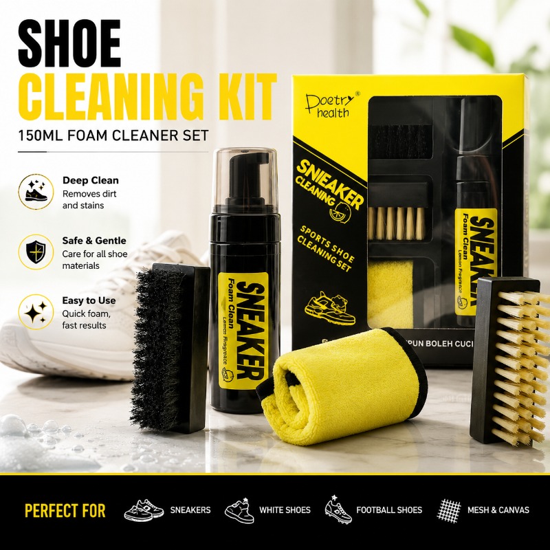 Schoenreinigingsset 150ML Schu - White Sneaker Care Kit recensie en prijs