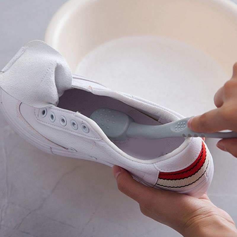 Schoenenborstel met dubbele ui - Sneaker Cleaner recensie en prijs