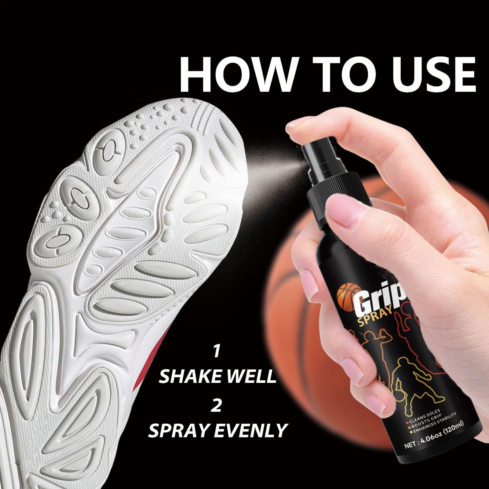 120ml Grip Spray voor basketba - Sneaker Care Kit recensie en prijs